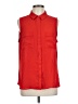 Apt. 9 100% Polyester Red Sleeveless Blouse Size L - photo 1