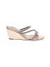 London Fog Silver Gold Wedges Size 8 1/2 - photo 1