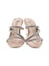 London Fog Silver Gold Wedges Size 8 1/2 - photo 2