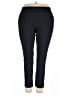 George Solid Black Active Pants Size 2X - photo 1
