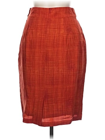 Linda Allard Ellen Tracy Silk Skirt (view 2)