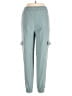 Happily Grey Teal Casual Pants Size M - photo 2