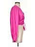 Cupcakes & Cashmere 100% Polyester Pink Long Sleeve Blouse Size XS - photo 4