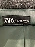 Zara Green Faux Leather Pants Size S - photo 4