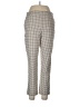MASSIMO FABBRO Houndstooth Ivory Casual Pants Size 12 - photo 1
