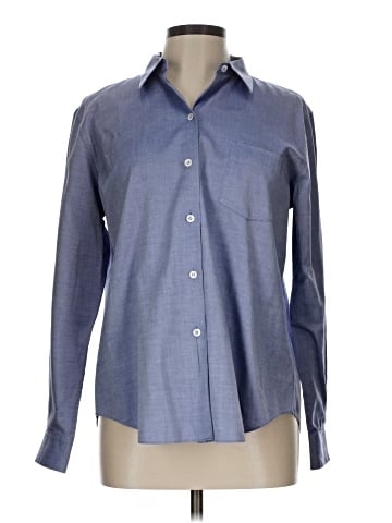 Theory Long Sleeve Button-Down Shirt (view 1)