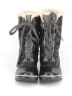 JBU 100% Leather Gray Black Boots Size 6 - photo 2