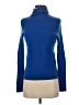 Aqua 100% Cashmere Color Block Blue Cashmere Pullover Sweater Size S - photo 1
