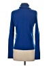 Aqua 100% Cashmere Color Block Blue Cashmere Pullover Sweater Size S - photo 2