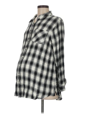 Isabel Maternity Long Sleeve Blouse (view 1)