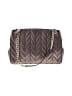 Kate Spade New York 100% Leather Chevron-herringbone Gray Brown Leather Shoulder Bag One size - photo 3