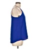 Blu Pepper 100% Polyester Blue Sleeveless Blouse Size L - photo 4