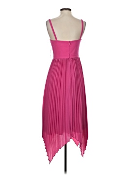 open lace back dress Aidan Mattox