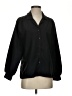 Classic Fashions 100% Polyester Solid Black Long Sleeve Blouse Size S - photo 1