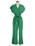 Hyfve Solid Green Jumpsuit Size S - photo 1