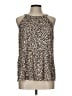 Assorted Brands Brown Sleeveless Blouse Size L - photo 1