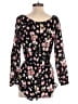 Victoria's Secret 100% Viscose Floral Black Romper Size S - photo 2