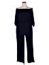Koral Solid Blue Jumpsuit Size 2 - photo 1
