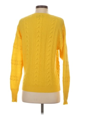 Aqua Cashmere Pullover Sweater (view 2)