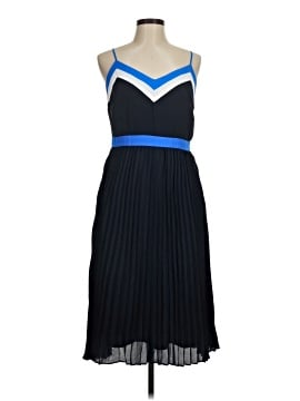 strapless open back dress Brown Cotton Pleated Shirt Dress main image 0