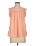 Potter's Pot Orange Sleeveless Blouse Size S - photo 1