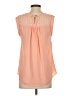 Potter's Pot Orange Sleeveless Blouse Size S - photo 2