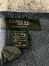 Express Gray Pullover Sweater Size M - photo 7