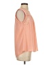 Potter's Pot Orange Sleeveless Blouse Size S - photo 4