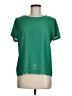 J.Crew 100% Polyester Green Short Sleeve Blouse Size 7 - photo 1