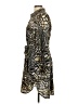 5/48 100% Polyester Animal Print Brown Cocktail Dress Size L - photo 5