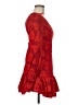 Selfie Leslie 100% Polyester Red Cocktail Dress Size M - photo 4