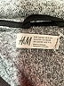 H&M 100% Polyester Gray Jacket Size 8 - 10 - photo 3