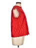 NANETTE Nanette Lepore 100% Polyester Red Sleeveless Blouse Size L - photo 4