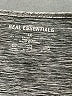 Real Essentials Metallic Gray Active T-Shirt Size 1X - photo 7