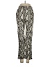 Choosy Animal Print Silver Faux Leather Pants Size 0 - photo 1