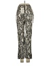 Choosy Animal Print Silver Faux Leather Pants Size 0 - photo 2