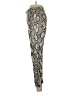 Choosy Animal Print Silver Faux Leather Pants Size 0 - photo 5