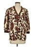 Zara Paisley Ivory 3/4 Sleeve Blouse Size XS - photo 1