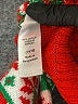 Delia's 100% Acrylic Print Red Pullover Sweater Size 14 - 16 - photo 4