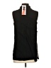 Nina Leonard Black Sleeveless Button-Down Shirt Size XS - photo 2