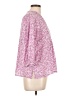 Layla 100% Cotton Pink 3/4 Sleeve Blouse Size L - photo 4