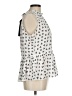 Ann Taylor LOFT Ivory Sleeveless Blouse Size M - photo 4