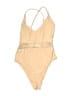 Forever 21 Solid Tan One Piece Swimsuit Size 2 (estimated) - photo 1