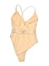 Forever 21 Solid Tan One Piece Swimsuit Size 2 (estimated) - photo 2