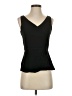 Theory 100% Polyester Black Sleeveless Top Size 00 - 0 - photo 1
