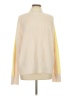Sanctuary 100% Acrylic Color Block Ivory Turtleneck Sweater Size L - photo 1