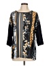 Ulla Popken 100% Polyester Black 3/4 Sleeve Blouse Size 12 - 14 - photo 1