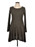 Lulus Solid Gray Casual Dress Size L - photo 1