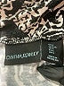 Cynthia Rowley Paisley Black Silver Casual Skirt Size L - photo 4