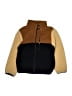 H&M 100% Polyester Color Block Brown Jacket Size 6 - 7 - photo 1